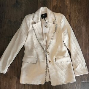 7 for All Mankind Oversized Tweed Blazer NWT